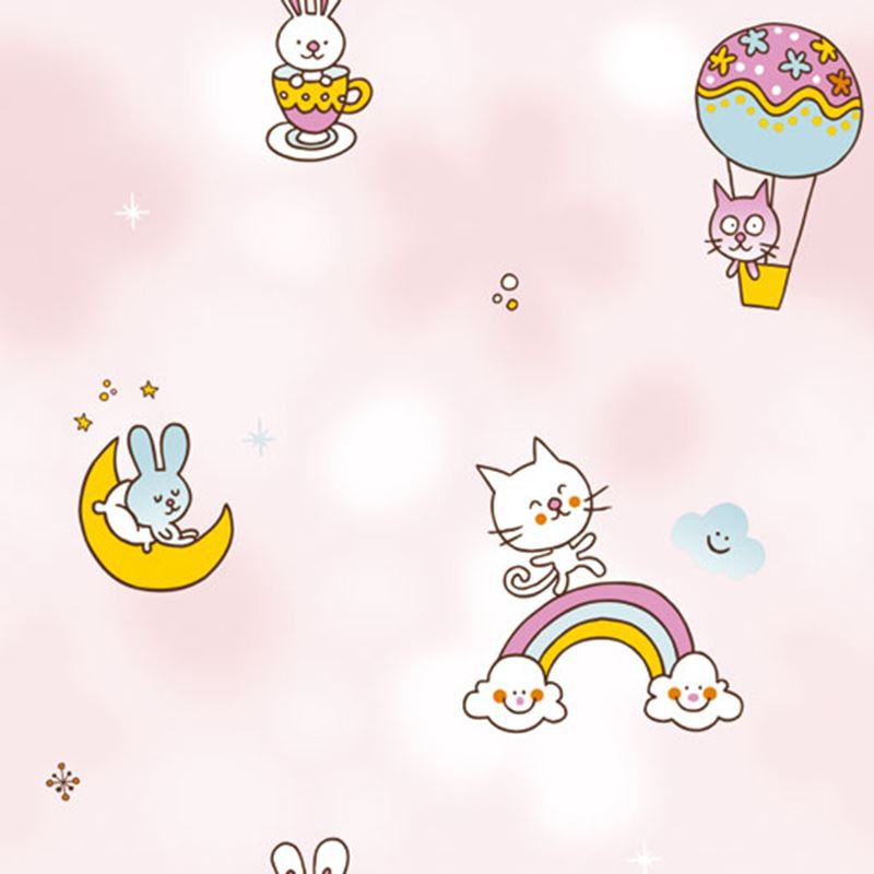 Pink Pvc Wallpaper